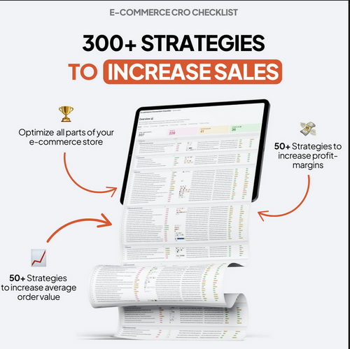 (300+ CRO Points) E-Commerce Conversion Checklist